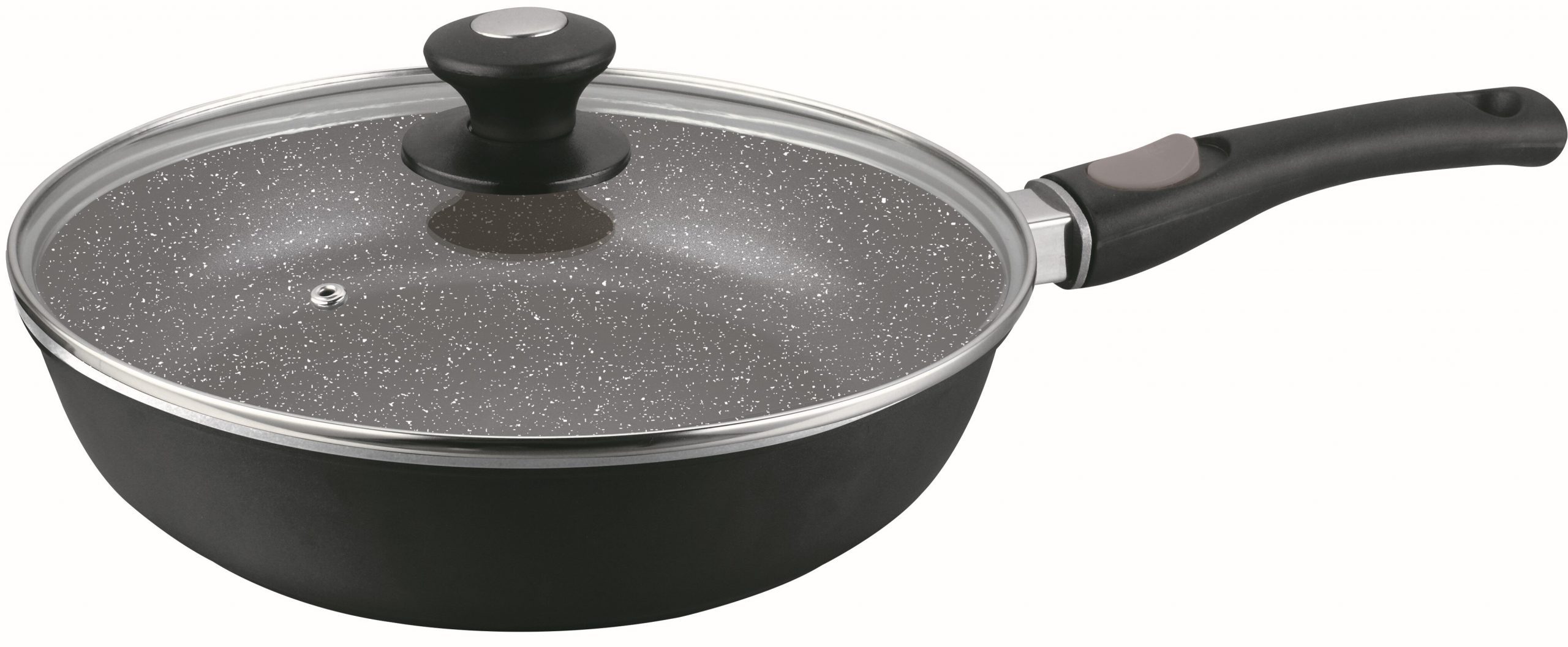 Set Padelle Ballarini Torre 3 Pezzi Con Manico Removibile - Antiaderenti Per Induzione | 24cm, 28cm E Casseruola 16cm